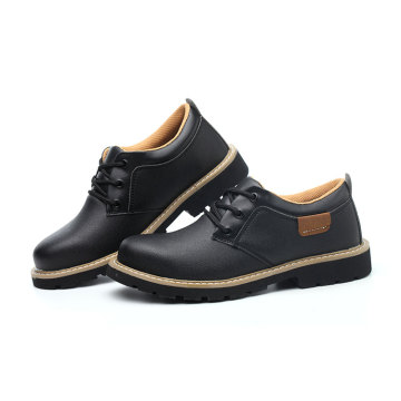 Executive Steel Toe Lightweight Genuine Leather Safety Shoes